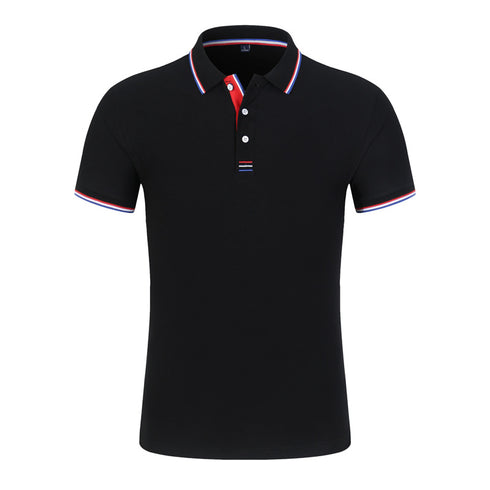 Unisex Short Sleeve Blank Spandex Cotton Polo Shirt